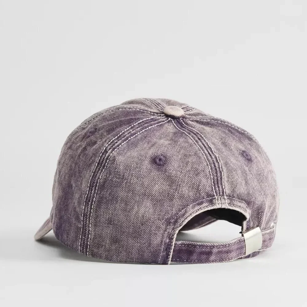 NWT Urban Outfitters Sun Bleached Patch Purple Dad Hat